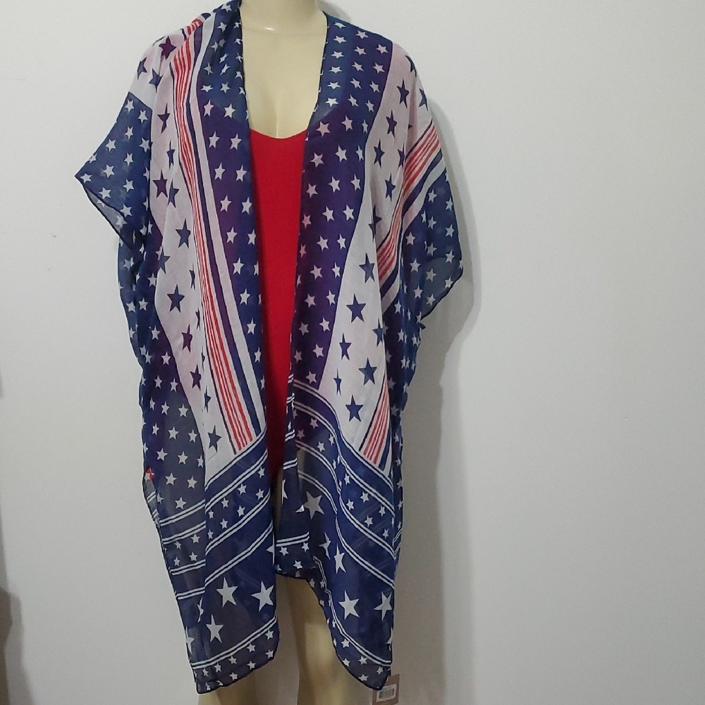 Styliné Starry Kimono Shawl